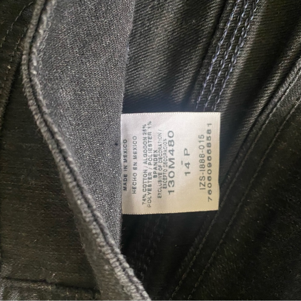 Riders by Lee Black Flare Jeans | Size 14 - Picture 3 of 6